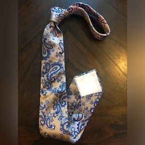 Stafford Earth-toned Paisley Necktie
